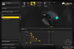 Souris Corsair Glaive RGB