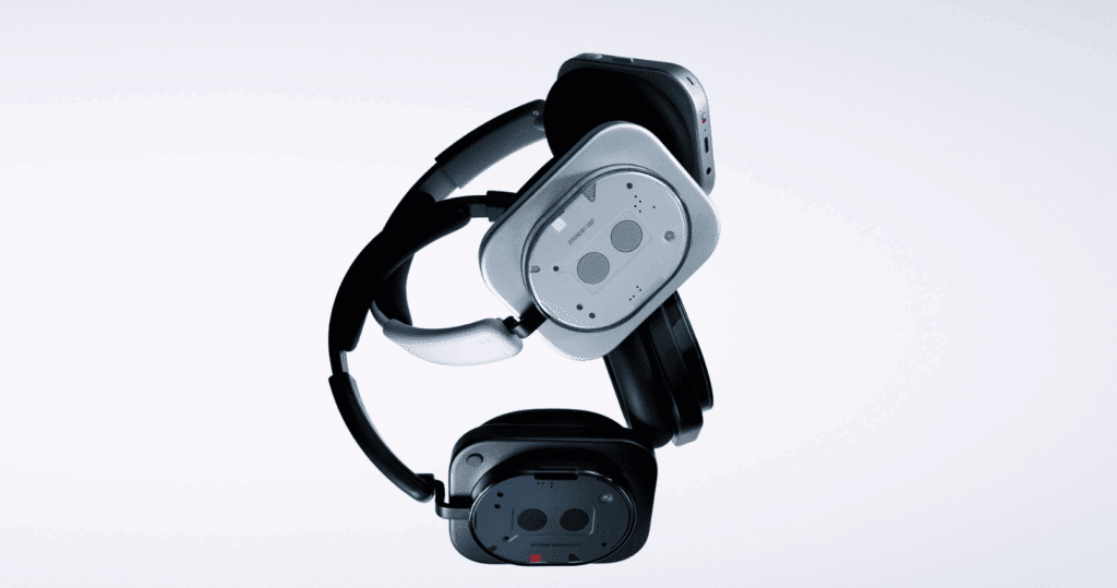 Nothing Headphone (1) en noir et blanc