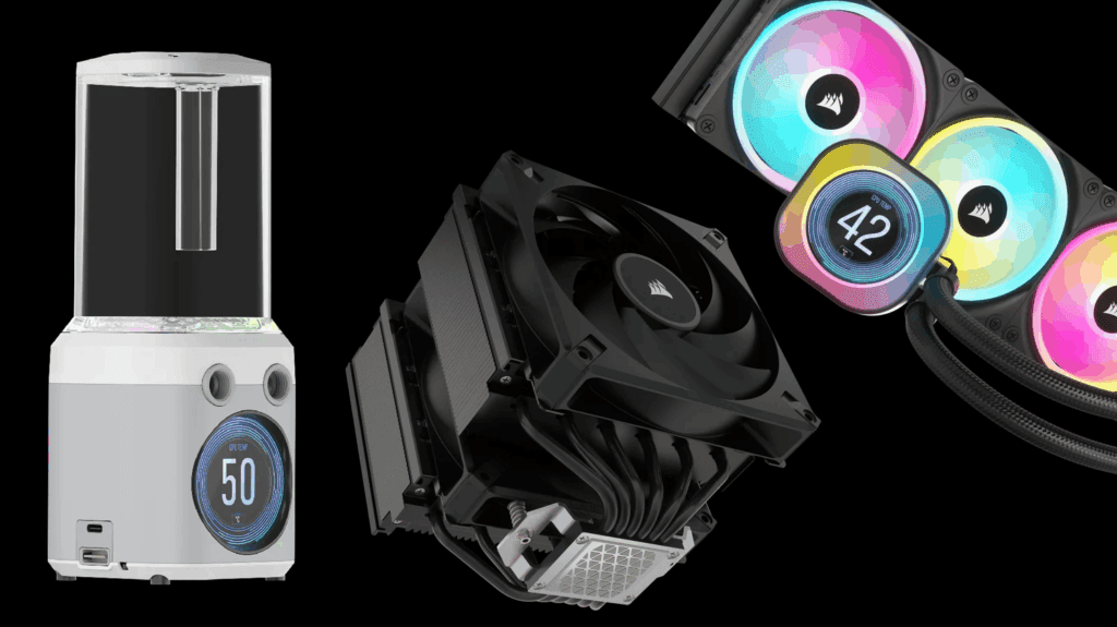 Watercooling AIO avec radiateur et ventilateurs pour PC