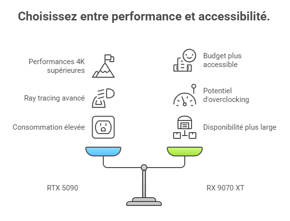 RTX 5090 vs RX 9070 XT