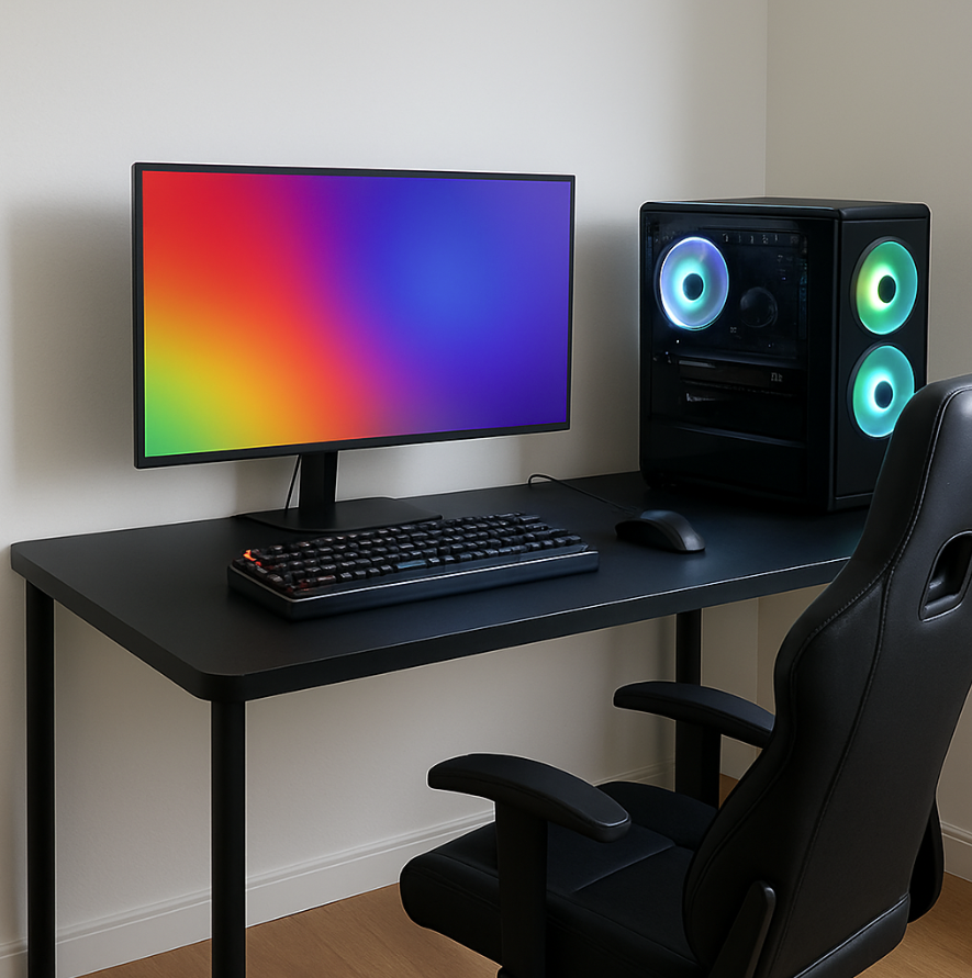 Bureau gaming sobre et classique